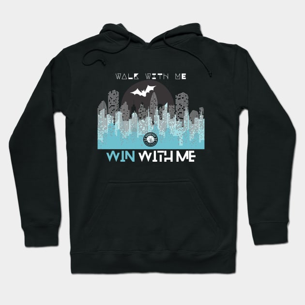 Walk With Me, Win With Me Hoodie by Soccer Over Gotham Podcast